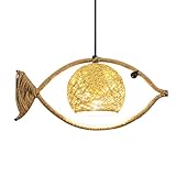 Design et application : design naturel, ce plafonnier suspendu en corde de chanvre est tissé à la main, ce qui lui confère un charme et un parfum naturels uniques. Son éclairage élégant, créant une ambiance naturelle et côtière grâce au rotin, apportera une touche d'élégance à votre salon. Convient pour une cuisine, une salle à manger, un café, un salon, une chambre, un loft ou une maison de campagne. Matériau naturel : corde de chanvre naturel sélectionnée, abat-jour en rotin fait main, résista