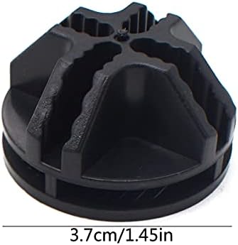 Wire Cube Plastic Connector,Tianher 70 Pcs Plastic Closet Connectors Interlocking Wire Grid Bucket Storage Clasp Buckle Clip for Cube Storage Shelving and Cabinet Modular Organizer DIY Black.