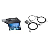 ALPINE(アルパイン) 10.1型 WSVGA液晶 ルームライト無し HDMI入力付き スリムリアビジョン 後席モニター シルバー RSH10XS-L-S & ALPINE(アルパイン) NXシリーズ用 HDMI接続リアビジョン用リンクケーブル KCU-620RV【セット買い】