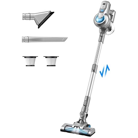 Greenote Cordless Vacuum Cleaner, 12000PA Super Lightweight Vacuum 3 in 1, 30 Mins Runtime, Quiet Stick Vacuum with Dual Brushless Motor LED Headlight, Handheld Vacuum for Pet Hair Cover
