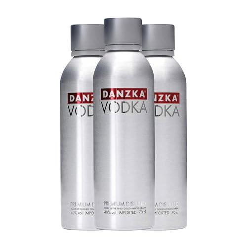 Vodka Danzka 70 cl (Caja de 3 Botellas de 70 cl)