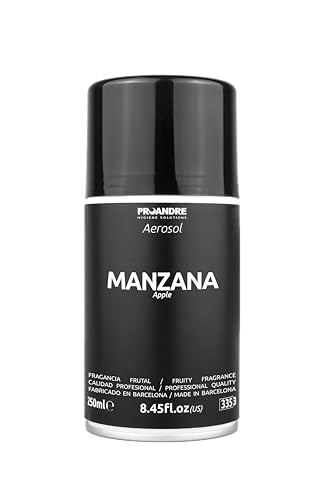 Proandre - Pack 2 Unidades Aerosol 250ml Manzana | Spray Ambientador | Fragancia Refrescante a Manzana | Ambientador en Aerosol | para Hogar y Oficina
