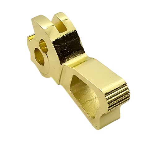 CNC Skeleton Enhancement Part, Compatible with Beretta 92FS, 96FS, 98, A1, Brigadier INOX, and PX4 Series, Metal, Gold Plated
