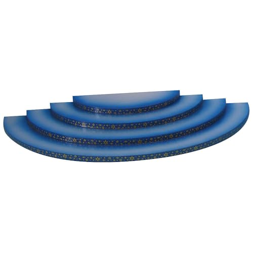 Wolke - 4-stufig - blau - 43x20x4cm / Weihnachtsengel - Original...