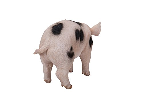 Hi-Line Gift Ltd Standing Pig Statue With Black Spots #TOP2