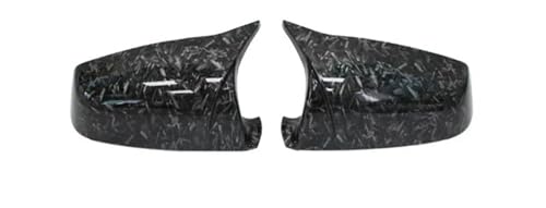 Coques de rétroviseurs BMW clipsables protection aspect forgé