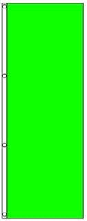 Moon 3x8 Neon Green Advertising Marketing Apartment Complex Nylon Banner Flag 3x8 - Bright Color UV Resistant - Prime Outside Garden Cave Home Decor