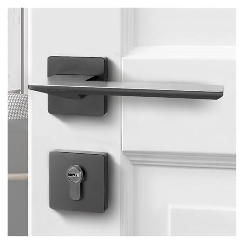 Serrure de porte intérieure magnétique silencieuse grise K-72 - 2