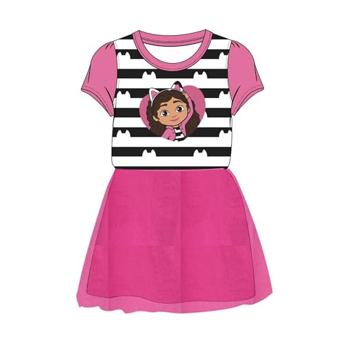 Vestido Single Jersey niña Gabby´S Dollhouse ropa cómoda infantil con dibujos de punto