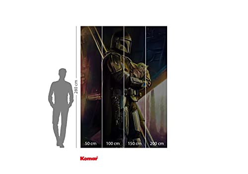 Komar Star Wars IADX4-019 Non-Woven Photo Wallpaper, Mandalorian Savior, Size: 200 x 280 cm (Width x Height) - Image 4