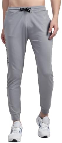 BLUE STAR SHARK Mens Slim Fit Joggers Gym Sports and Casual Wear Multi-purpose Activewear for Men Boys Stylish Trousers