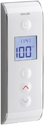 Kohler K-527-0 Digital Shower Two-Outlet Interface Control White