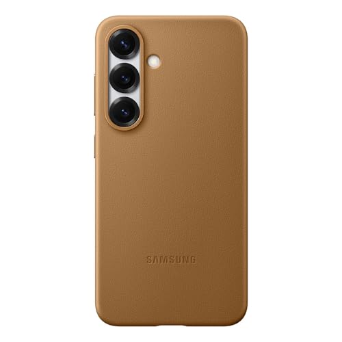 Image of Samsung Kindsuit Case EF-VS931 for Galaxy S25, Smartphone Cover, Mobile Phone Case, Protective Case, Scratch-Resistant, Camel