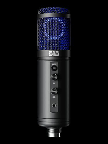 512 Audio Tempest - Large Diaphragm Studio Condenser Usb Microphone For Professional Recording And Streaming, Black #TOP4