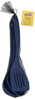 Glad Cooking Kitchen Utensils Set – 7 Pieces, Nylon Tools for Nonstick Cookware, Blue