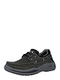 Ziernaht Skechers Herren Sportlicher Schnürschuh schwarzmeliert 44