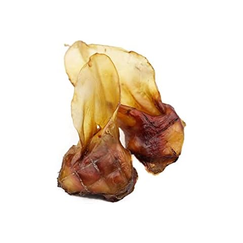 Getrocknete Rinderohren mit Muschel 1 Kg aus eigener Deutscher Herstellung, Kauartikel für Groß & Klein Cover