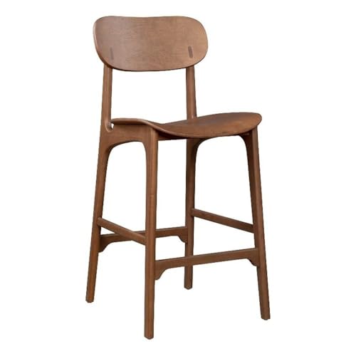 Solvang Wood Bar Stool- Brown Ale Finish