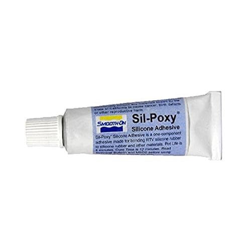 Smooth-On SIL-POXY - Pegamento de silicona, tubo de 14 g