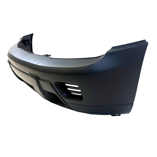 Image of FitParts Compatible with Chevrolet Trailblazer 2002-2009 Front Bumper Cover | Primed, Without Fog Light Holes, Ready to Paint, OEM 88937008, GM1000640