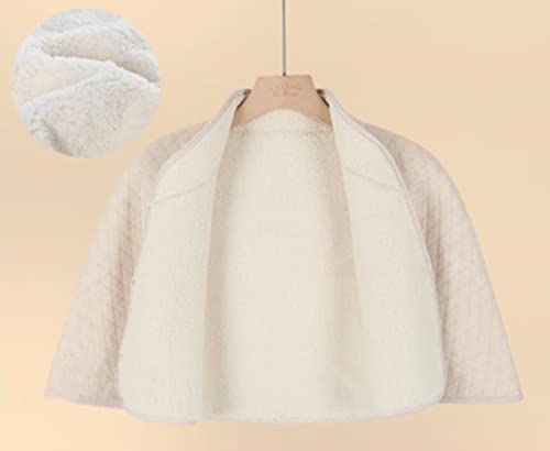 Msymay 肩当て 肩あて レディース マント 着る肩当て 裏ボア肩掛け 肩かけ 防寒対策 暖かい 保温 安眠 冷え性対策 安眠グッズ の商品画像 1