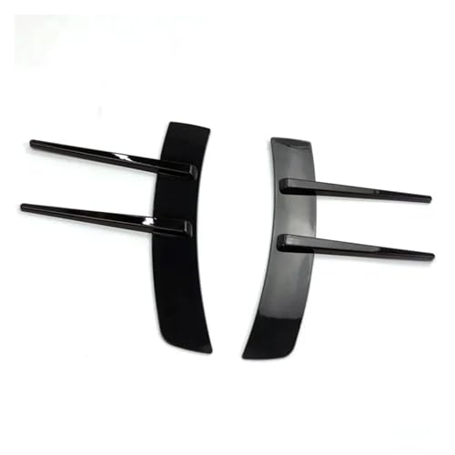 2Pcs Front Bumpers Compatible For Benz A-Class A180 A220 A200 Air Vent Trim Spoiler Canards Splitter Car Styling Accessory(Orang