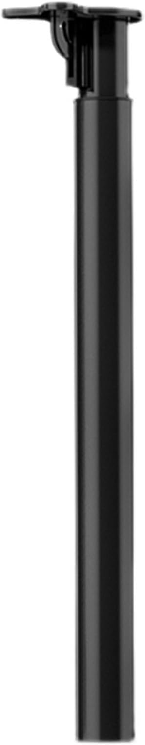 Jambes de table réglables 30-47 pouces pliables avec embase noire de camping