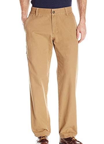 G.H. Bass & Co. Men's Flat Front Canvas Terrain Pant