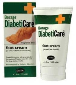 Shikai Borage DiabetiCare, Foot Cream - 4.2 Oz