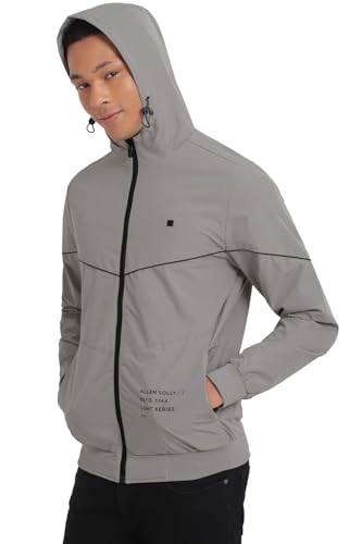 Image of Allen Solly Men Cotton Hooded Neck Jacket