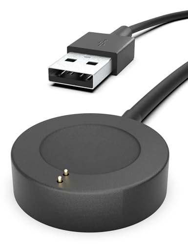 Recopilación de fossil smartwatch gen los mejores 5. 45 Sinoacc - Cargador de 1 m para Fossil Gen 6 / Gen 5 / Gen 5e / Gen 4 cable de carga para reloj inteligente Emporio Armani/Skagen Falster 2 / Misfit Vapor 2 / Diesel Guard 2.5 /...
