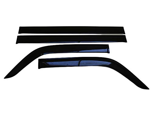 【BREED】 【説明書付】 ミニキャブ DS17 ドアバイザー サイドバイザー 取付金具付