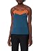 Produktbild Skiny Damen Spaghettishirt Pyjamaoberteil, deep Petrol, 40