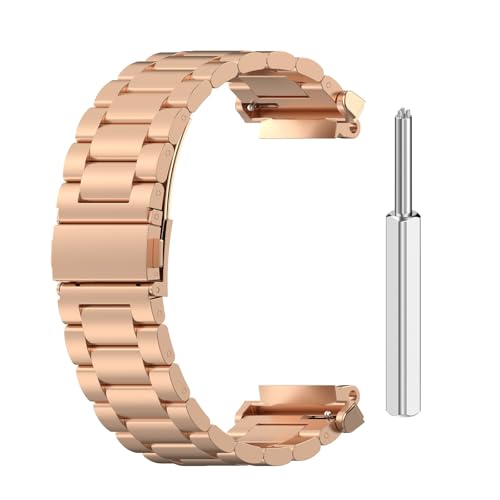 Image of YODI Strap Band Compatible with Amazfit T-Rex 2 Smartwatch Only Soft Silicone | Nylon | Chain | Leather Watch Straps with Installation Adjuster Tool For Amazfit TRex 2