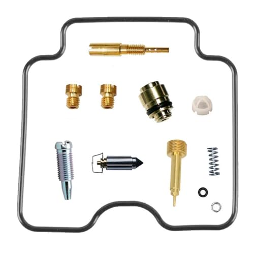 Kit réparation carburateur avec flotteur et diaphragme pour Suzuki Kingquad 300 1999-2004
