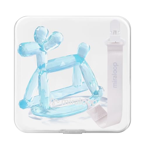 Baby Teether Toy, Food Grade Silicone Teething Toy for Babies