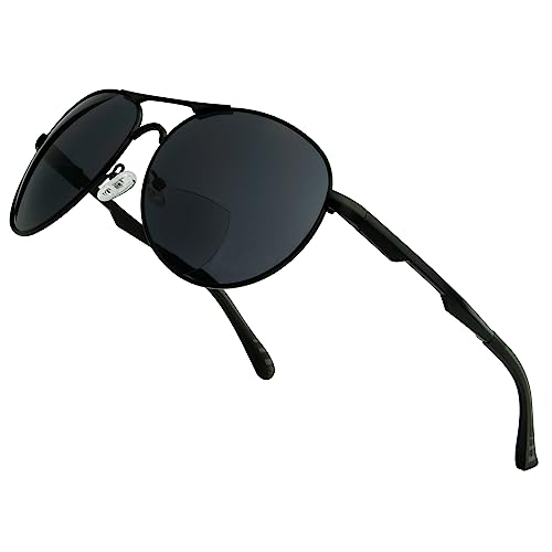 BFOCO �A�E�g�h�A �p�C���b�g�X�^�C�� ���ߗ��p�T���O���X UV400 �T���V���C�����[�_�[�p, �u���b�N///�z���C�g, +1.00