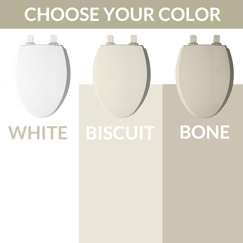 image for Mayfair 847SLOW 000 Kendall Slow-Close, Removable Enameled Wood Toilet