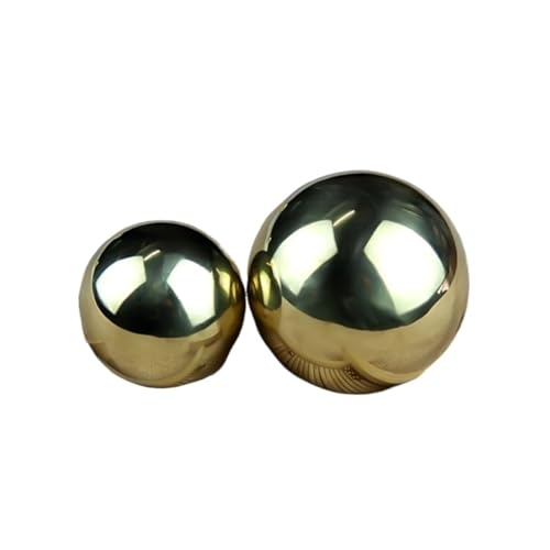 Copper Bearing Balls H62 Solid All Brass Precision Ball 1/1.8/2/2.5/3/3.5/4/4.5/5/6/7/8/9/10/12mm~60mm High-Precision Copper Bead(12mm(10pcs))