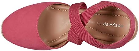 Easy Spirit Meza Womens Slip On 95 CD US PinkNeonSuede | Image 1
