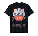 RoboCat Funny Kitty Dressed Up As Robo Cop Humor Cat T-Shirt Men Women Girls Kids T-Shirt