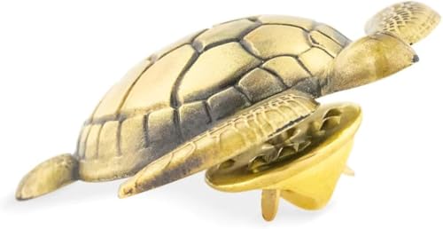 Image of Beach & Ocean Lapel Pins - Gold & Silver Sea Life, Nautical & Tropical Designs