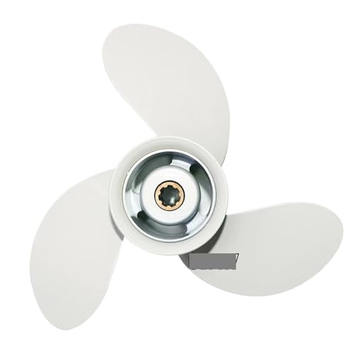 8 1/2 x -N プロペラ 6G1-45941-00-EL YAMA F9.9 4ストローク .9HP ボートエンジンと互換性あり