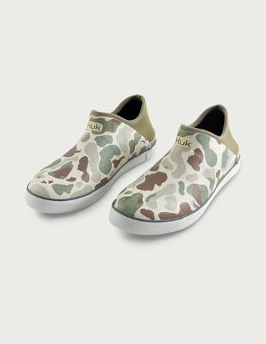 HUK Men's Rogue Wave Waterproof Fishing Shoes with Superior Traction & Comfortable Eva Footbed Rain Boot3