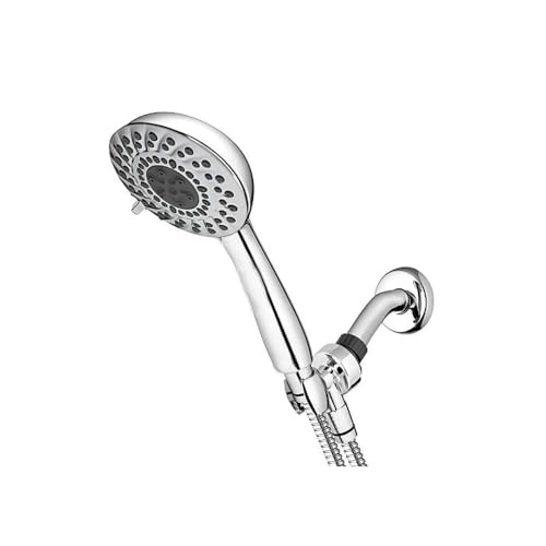 Ducha de mano multifunción Thrifco 6 patrones cromo miniatura 2