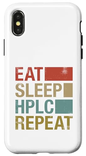�����t�̃N���}�g�O���t�B�[ HPLC Eat Sleep Repeat ���g�� �X�}�z�P�[�X iPhone X/XS �p