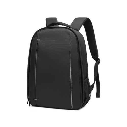 Mochila para cámara SLR/DSLR impermeable grande gris miniatura 5