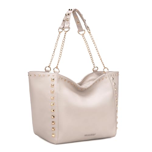 Image of Montana West Large Tote Bag for Women Oversized Shoulder Purses with Chain Handbags