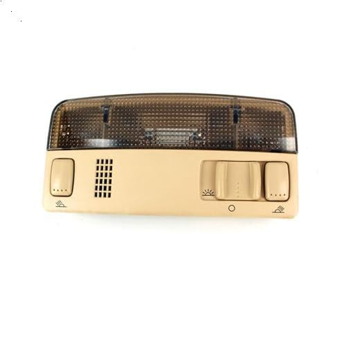 Car Reading Lamp Sunroof Switch for for Golf 4 MK4 1999-2004-ITD 947105 155 x 70 x 30,Car Interior Overhead Console Dome Light Reading Lamp,B-Grey(Normal/A-Beige)