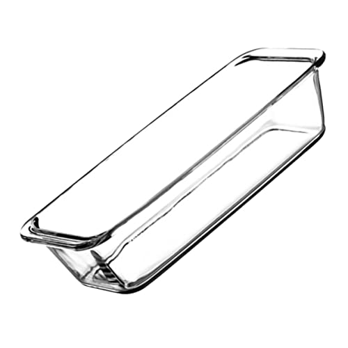 Cabilock Cristalería De Cocina Bandeja De Vidrio Diseño Elegante Resistente y Duradero